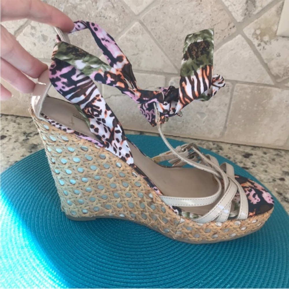 Call it Spring Wedge Ankle Strap Sandals